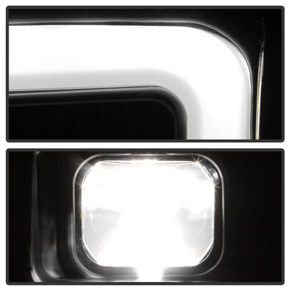 Spyder 07-14 GMC Yukon High-Power LED Headlights - Black (PRO-YD-GY07V2PL-BK)