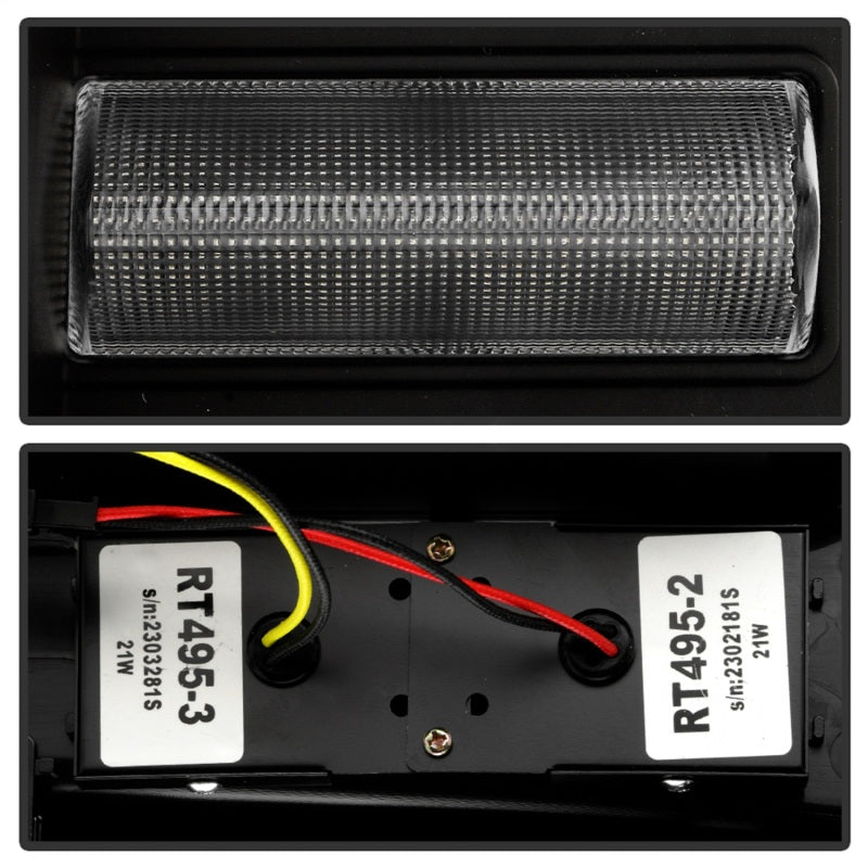 Spyder 21-23 Chevy Tahoe/Suburban (Halogen Only) LED Tail Lights - Blk (ALT-YD-CSUB21HAL-GR-BK)