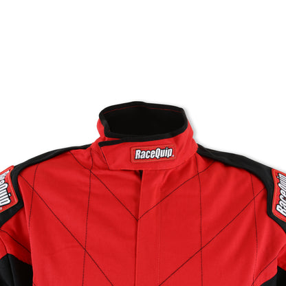 RaceQuip Red Chevron-1 Suit - SFI-1 Medium