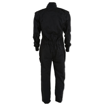 RaceQuip Black Chevron-1 Suit - SFI-1 XL