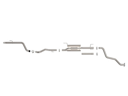 aFe 24-25 Toyota Tacoma L4-2.4L (t) Vulcan Series 2.5in 304 Stainless Steel Cat-Back