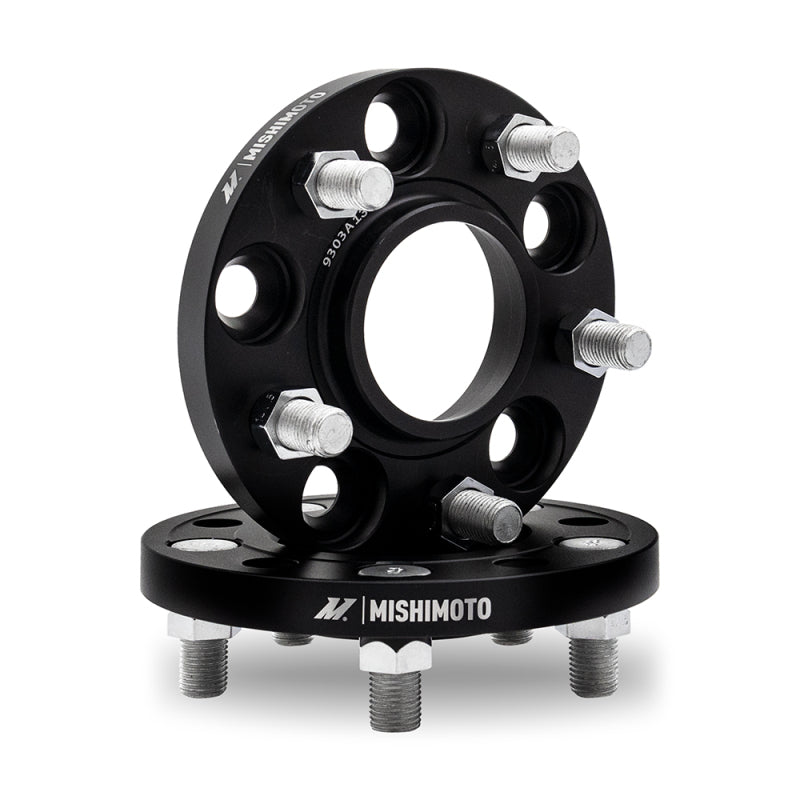 Mishimoto Wheel Spacers - 5x114.3 - 66.1 - 30 - M12 - Black