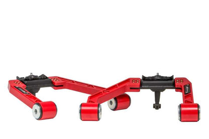 UMI Performance 15-25 Ford F-150 Adjustable Upper A-Arm Kit - Red