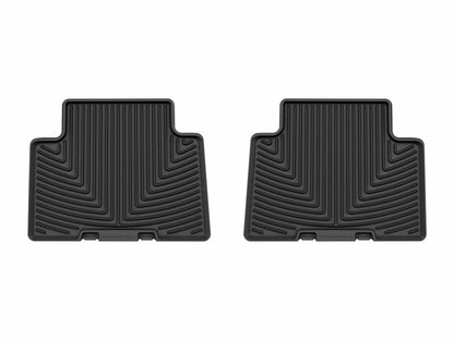 WeatherTech 23-26 Chevrolet Colorado 2nd Row Rear All-Weather Floor Mats - Black