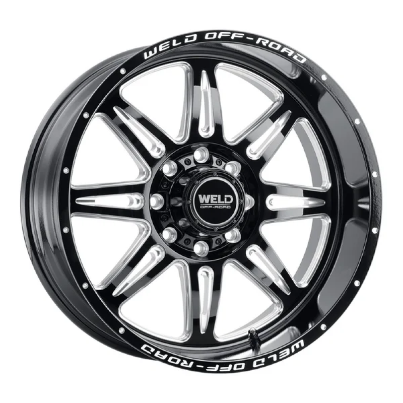 Weld Cheyenne W132 Series 20x12 / 8x165.1 BP / -44 Offset / 4.75 BS - Gloss Black MIL