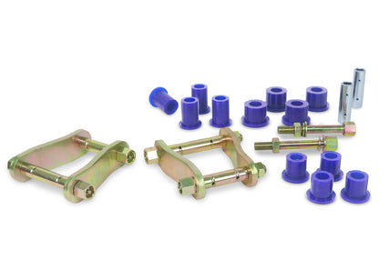 SuperPro 05-15 Toyota Hilux 4WD Greasable Shackle and Bushing Kit