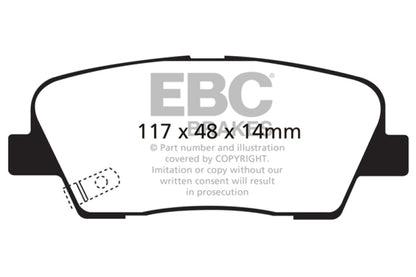 EBC brake Ultimax2 brake Pads