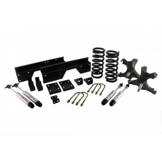 Ridetech 88-98 GM C1500 2WD StreetGrip Suspension System w/ Light Duty Brake Type & RQ-S Shocks