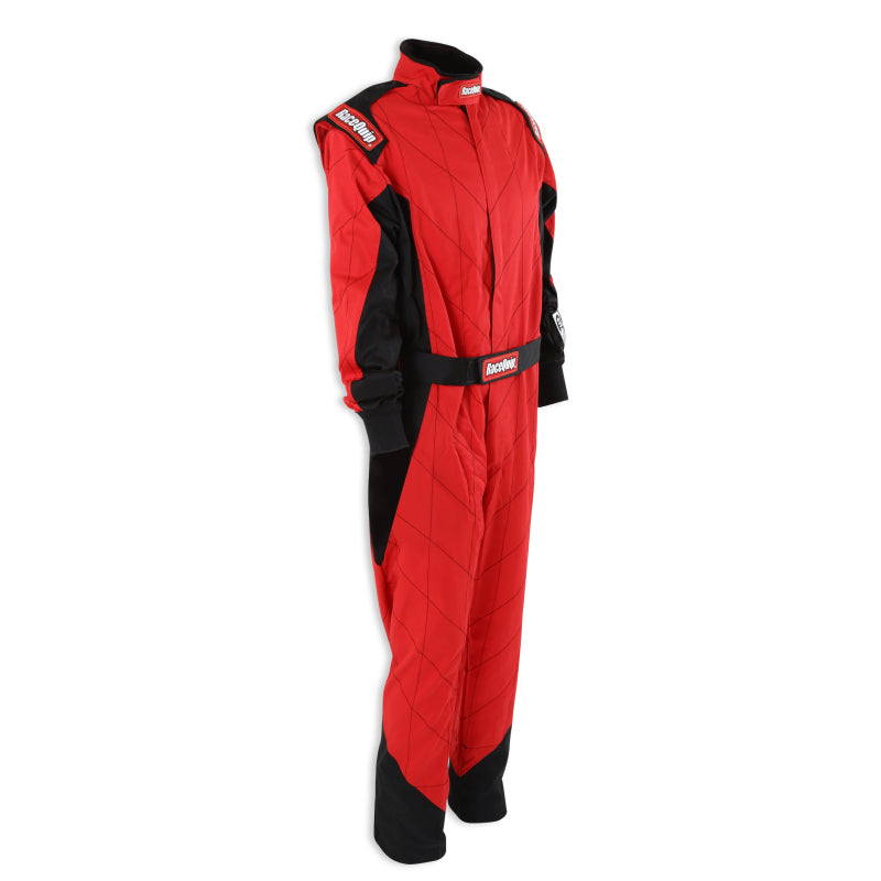 RaceQuip Red Chevron-1 Suit - SFI-1 XL