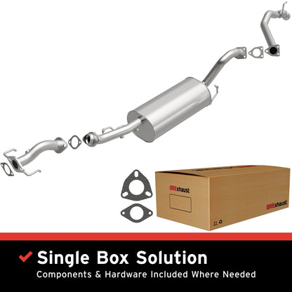 MagnaFlow BRE Exhaust Kit 00-04 Mitsubishi Montero Sport