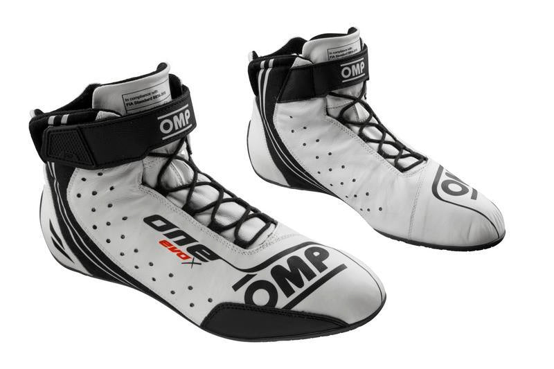 OMP ONE EVO X SHOES MY2024 FIA 8856-2018 FLUO YELLOW SIZE 38