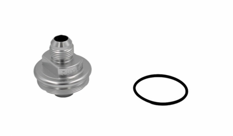 Fuelab Fuel Filter Outlet Cap -10AN Clear