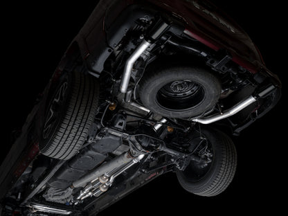 AWE Tuning 25+ RAM 1500 3.0TT 0FG Cat-Back Touring Exhaust - Diamond Black Tips