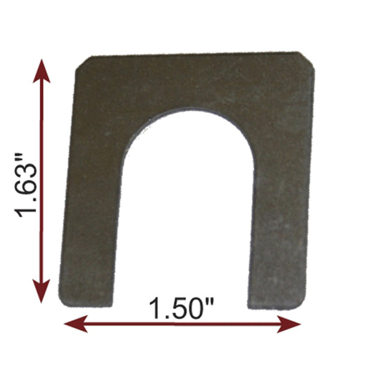 MOOG 1/16in Shim Thickness Prevost Steer Axle Caster Shim