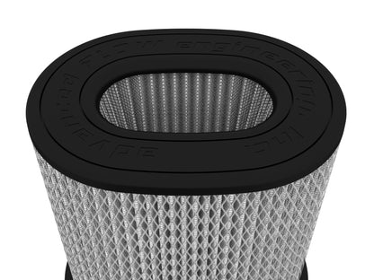 aFe Magnum FLOW Air Filter Pro DRY S (6.5x4.75)in F x (9x7)in B x (9x7) T (Inverted) x 9in H