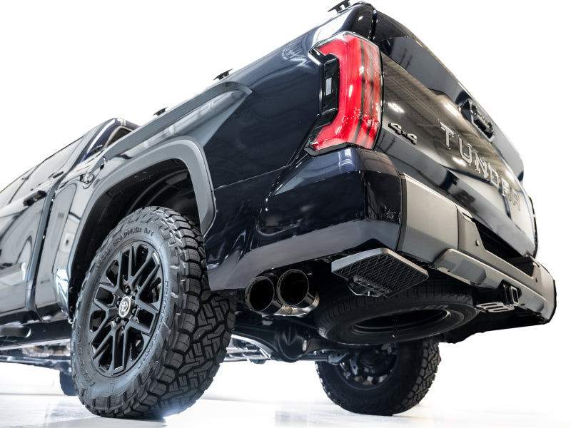 AWE Tuning 0FG Exhaust for 3rd Gen Toyota Tundra - Dual Diamond Black Tips