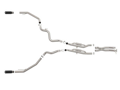 aFe Vulcan Series 3in 304SS Cat-Back Exhaust 24-25 Ford Ranger Raptor V6-3.0L (tt) w/ Black Tips
