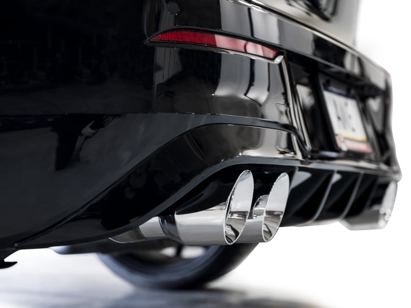 AWE Tuning MK8 Volkswagen Golf R 3in Touring Edition Quad Exhaust - Chrome Silver Tips