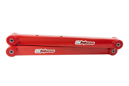 UMI 91-96 GM B-Body Boxed Extended Length Lower Control Arms - Red