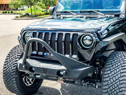 Oracle Jeep JL/Gladiator JT Oculus Bi-LED Projector Headlights - Amber/White Switchback