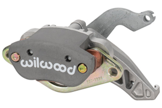 Wilwood Caliper-MC4 Mechanical-R/H Grey w/ Logo 1.11in Piston .39in Disc