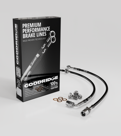 Goodridge 03-08 Nissan 350Z Stainless Steel Front Brake Lines