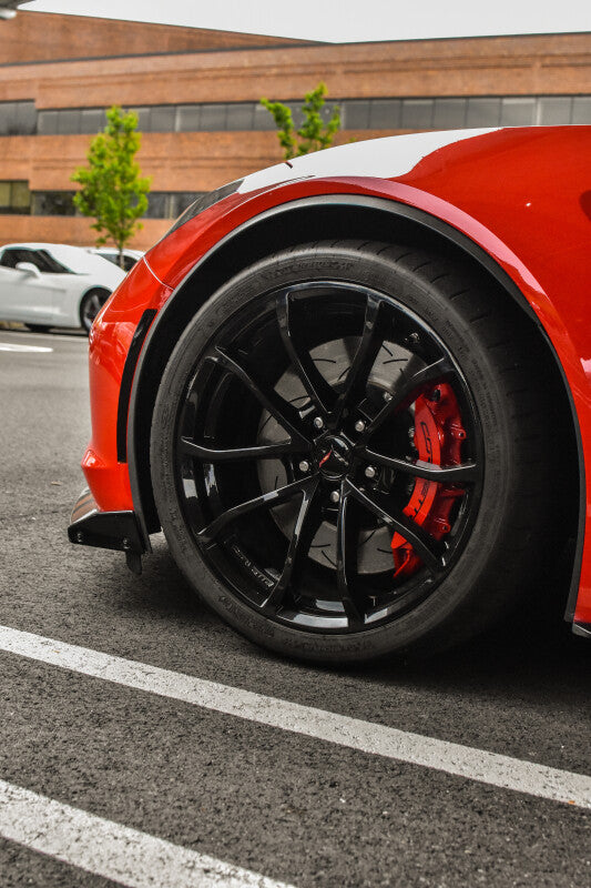 DBA 14-18 Audi RS7 Iron Rotors Front 5000 Series Drilled & Slotted Rotor w/Silver Hat