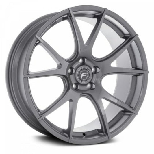 Forgestar CF5V 19x9.5 / 5x120.65 BP / ET48 / 7.14in BS Gloss Anthracite Wheel