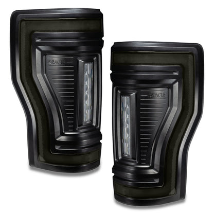 Oracle Lighting 17-22 Ford F-250/350 (Black Series) Flush Mount LED Tail Lights