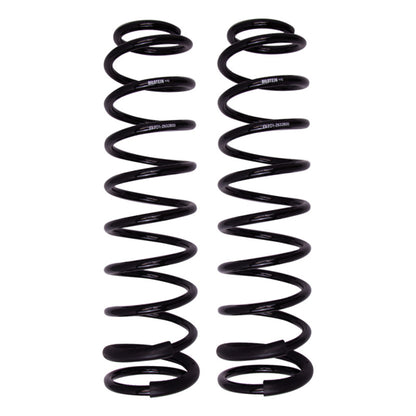 Bilstein 2018+ Jeep Wrangler JL (w/o Winch) B12 (Special) Front Coil Spring Set - 1.5in Lift