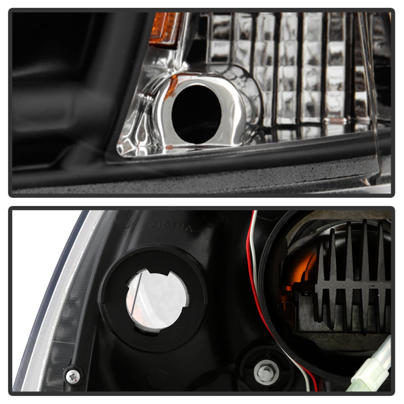 Spyder 11-14 Dodge Charger Halogen Model Only High-Power LED Headlights - (PRO-YD-DCH11PL-BK)