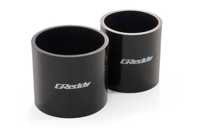 GReddy 70mm x 70mm Silicone Straight Hose - Black