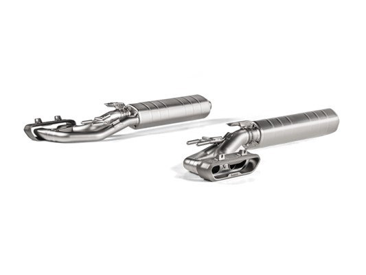 Akrapovic 2021 Mercedes-AMG G500/G550 (W463A) - OPF/GPF Slip-On Line (Titanium) w/Titanium Tips