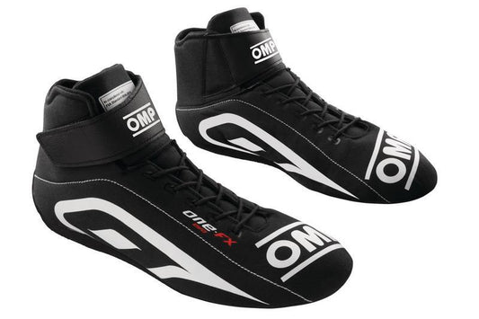 OMP ONE EVO FX SHOES FIA 8856-2018 BLACK SZ 43