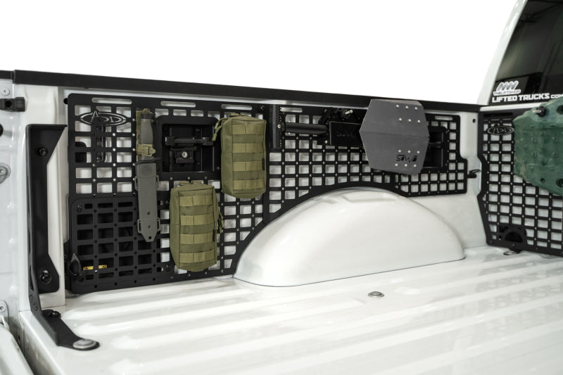 ADD 2021+ Ford F150 Raptor 66in Bed Side Molle Panels - Driver Center