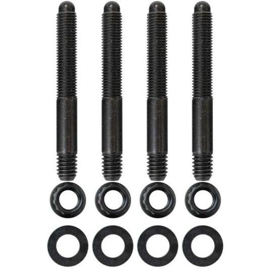 Moroso 5/16in-24 x 2.5in Long 12-Point Nuts Carburetor Stud Kit