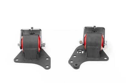 Innovative 94-97 Mazda Miata NA 1.8L Black Steel Replacement Mounts 60A Bushings (No Trans Mount)