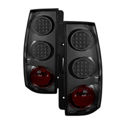 Xtune Chevy Suburban/GMC Yukon/Yukon Denali 07-14 LED Tail Lights Smoked ALT-JH-CSUB07-LED-SM