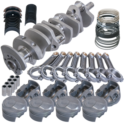 Eagle Chevy 454 4.250in Crank 6.385in I-Beam Rods 43cc Dome 4.320in Pistons Rotating Assembly
