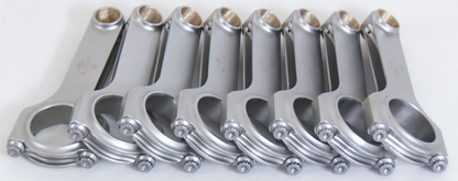 Eagle Chevrolet Small Block 6.000in Length 2.000in Rod Journal Forged Steel H-Beam Rods - Set of 8
