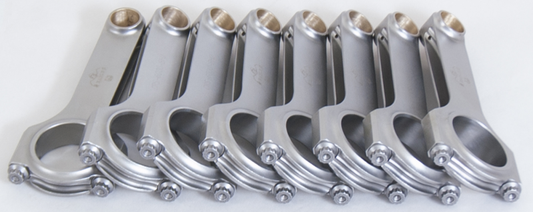 Eagle Chevrolet Small Block 6.000in Length 2.000in Rod Journal Forged Steel H-Beam Rods - Set of 8