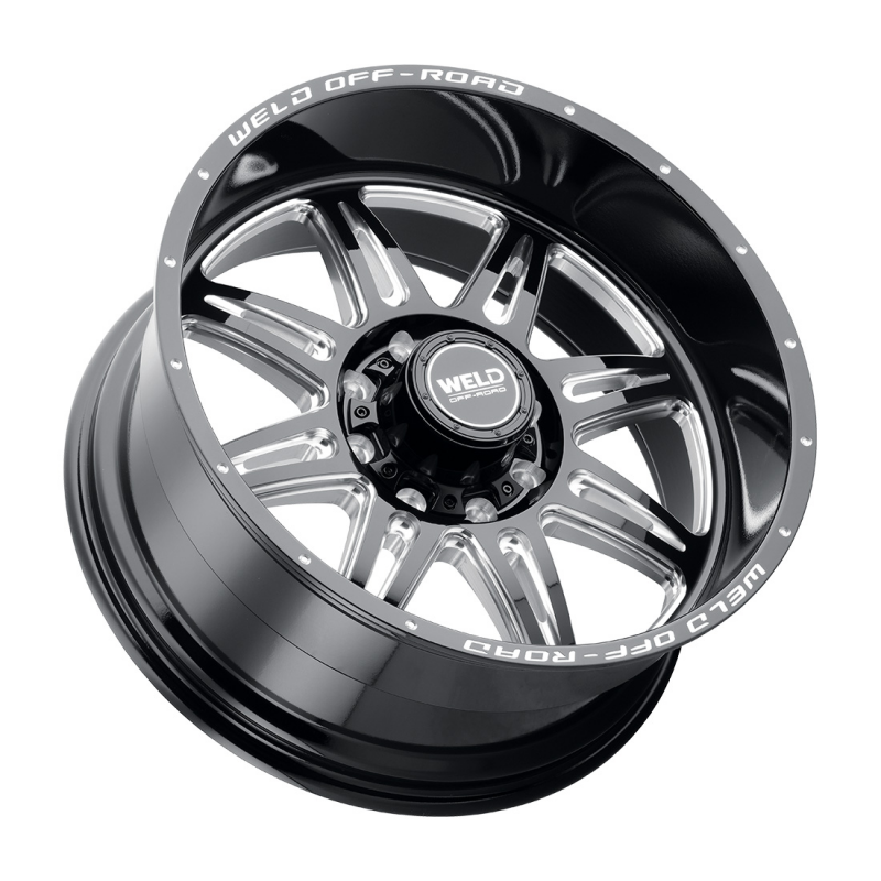 Weld Cheyenne W132 Series 20x12 / 8x165.1 BP / -44 Offset / 4.75 BS - Gloss Black MIL