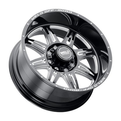 Weld Cheyenne W132 Series 20x12 / 8x165.1 BP / -44 Offset / 4.75 BS - Gloss Black MIL