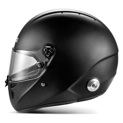 SPARCO Stealth RF Helmet - XX Large - Matte Black/Black