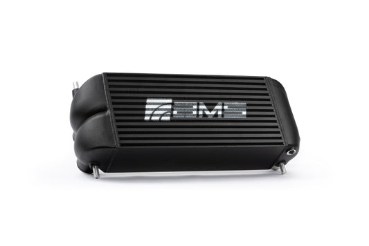 AMS Performance 2015+ Ford F-150 & Raptor 2.7L/3.5L EcoBoost Stock Loc. Intercooler (Black w/ Logo)