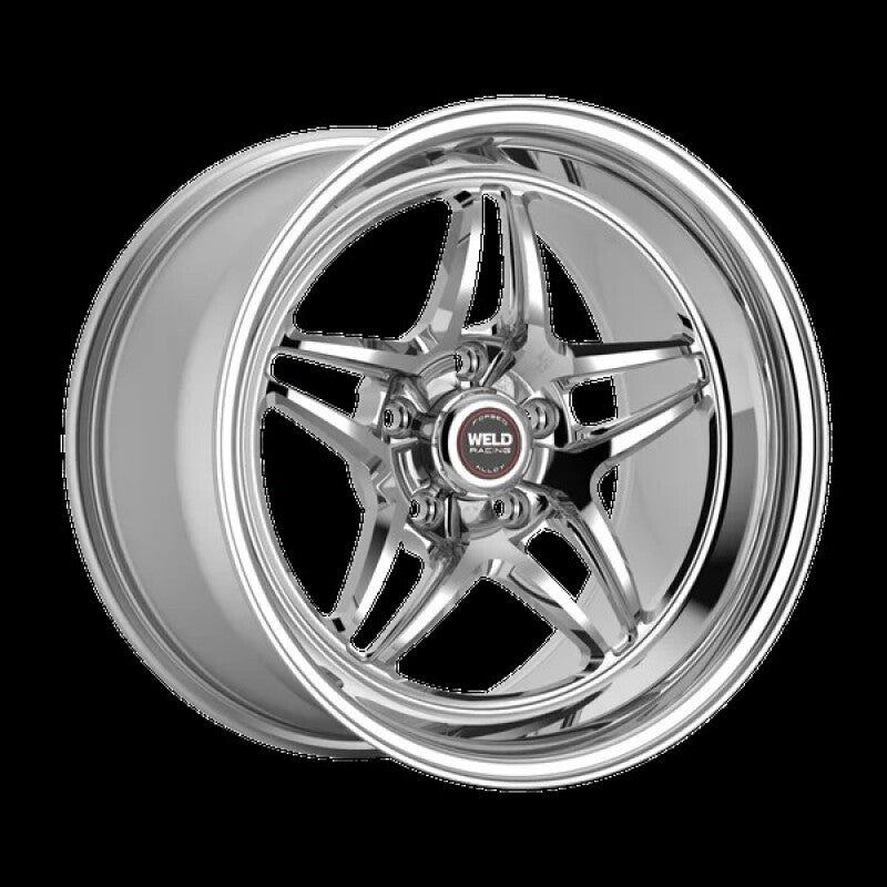 Weld S81 20x7 / 5x115 BP / 4.3in BS Polished Wheel (High Pad) - Non-Beadlock