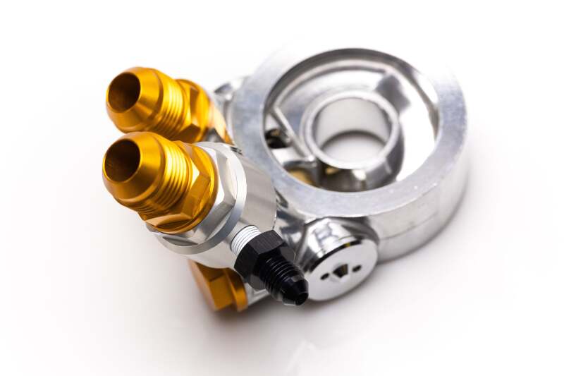 GReddy OPTIONAL 1/8BSP MALE to 3AN MALE, ALUM. FITTING