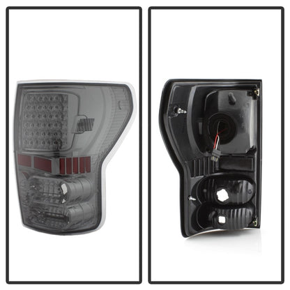 xTune Toyota Tundra 07-13 LED Tail Lights Smoke ALT-ON-TTU07-LED-SM