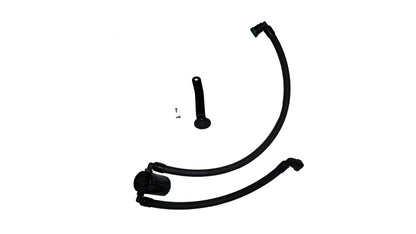 J&amp;L 2024-2025 Ford Mustang 5.0L Oil Separator 3.0 PCV Side - Black Anodized