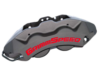 GrimmSpeed 13-25 Subaru BRZ/Toyota 86 Grey 4-Piston Brake Caliper Kit (For 326mm Rotor)